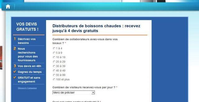 Distributeur de boissons chaudes Distributeur de boissons chaudes