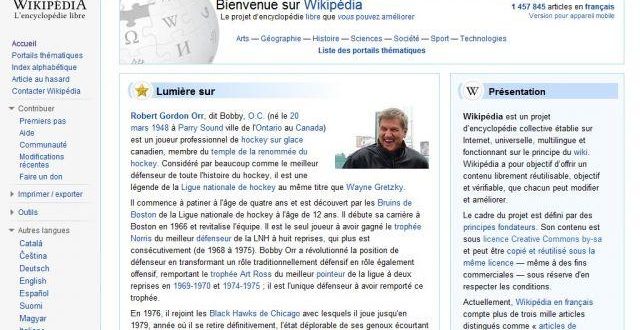 Encyclopédie en ligne Wikipedia Encyclopédie en ligne Wikipedia