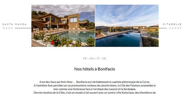 Chercher une chambre dans un hôtel sur l’île de Beauté
