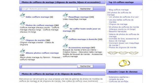 Coiffure mariage et chignons de mariée
